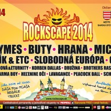 Júlový ROCKSCAPE 2014 na banskobystrickom amfiteátri