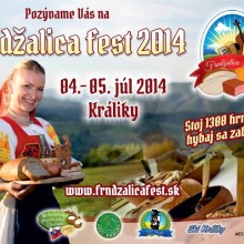 Obľúbený Frndžalica Fest 4. a 5. júla s atraktívnym programom