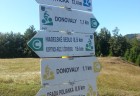 4. Na rázcestí Polianka - Bully sa držíme doľava, modrá cyklotrasa č. 2583. Šachtička 12,4 km