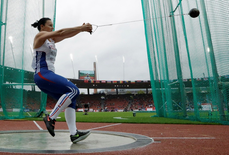 ¦vaj?iarsko SR Zürich atletika ME ¸eny kladivo kval. | Bystricoviny.sk ...