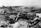 A French assault on German positions.  Champagne, France.  1917. (Army)Exact Date Shot UnknownNARA FILE #:  111-SC-97271WAR & CONFLICT BOOK #:  638