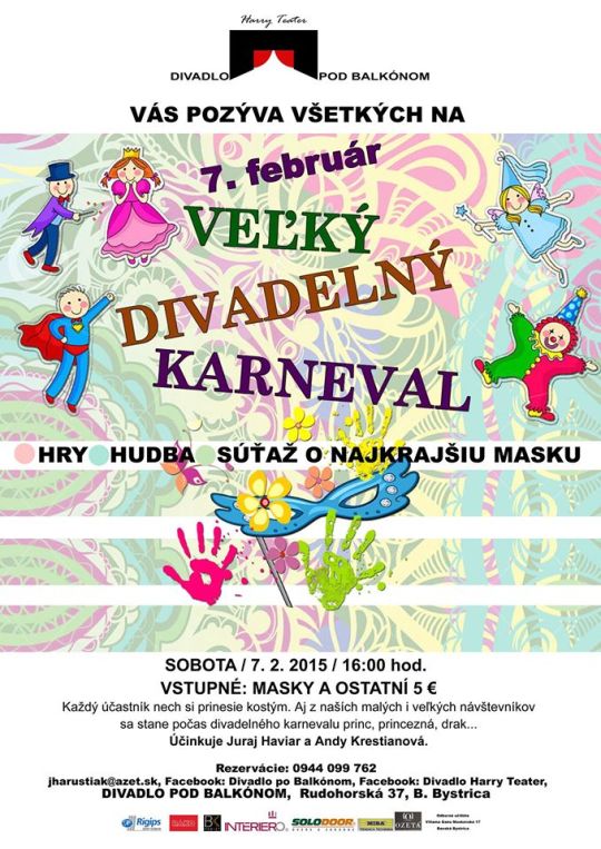 plagat divadelny karneval