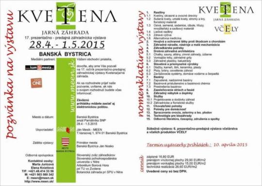 program kvetena