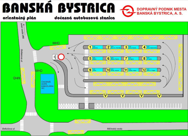 Docasna autobusova stanica Banska Bystrica 2015 | BBonline.sk, ZVonline.sk