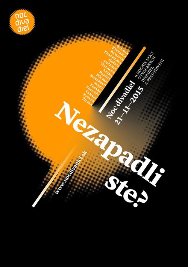 plagat noc divadiel