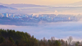 FOTO+VIDEO: Rozbúrené more nad Banskou Bystricou