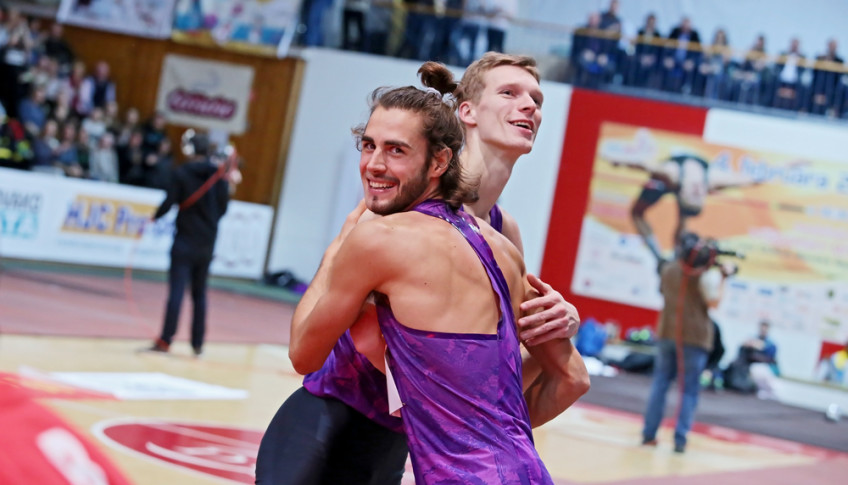 Gianmarco Tamberi a Matúš Bubeník