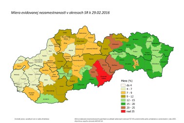 nezamestnanost februar 2016