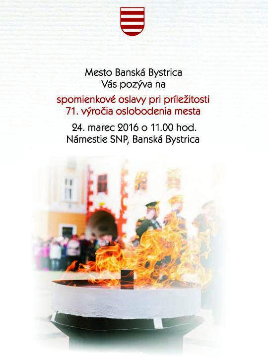 oslobodenie mesta plagat