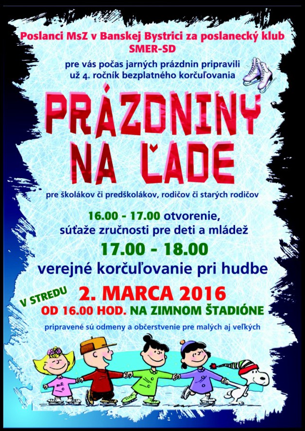 plagat prazdniny na lade