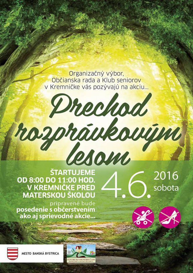 plagat rozpravkovy les kremnicka