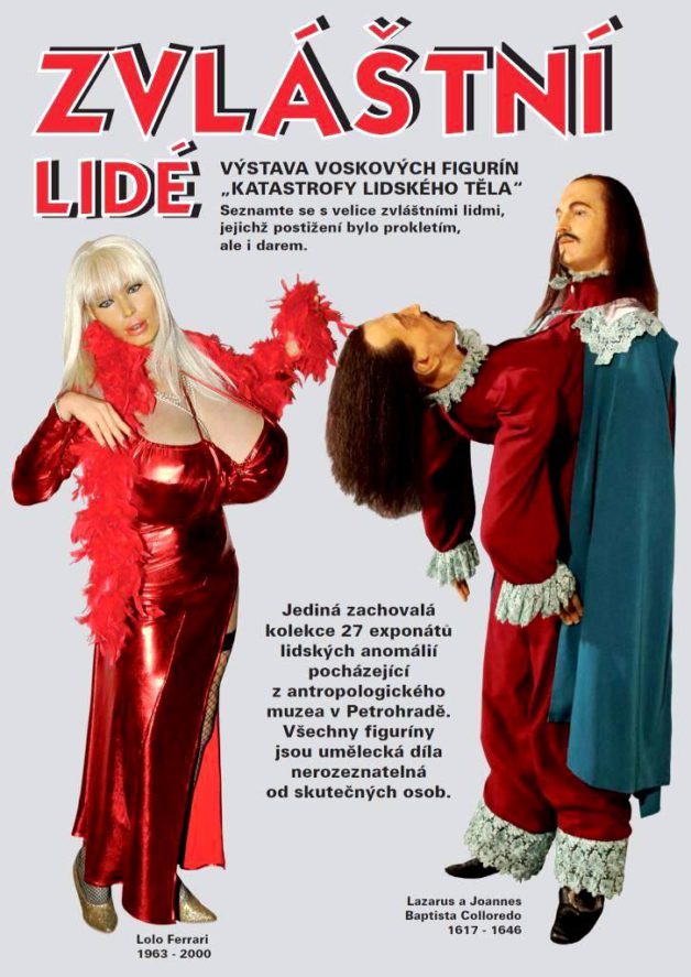 plagat vystavy zvlastni ludia