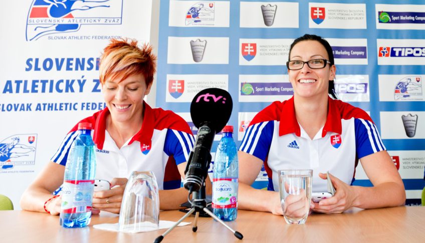 Dana Velďáková a Martina Hrašnová