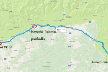trasa podujatia