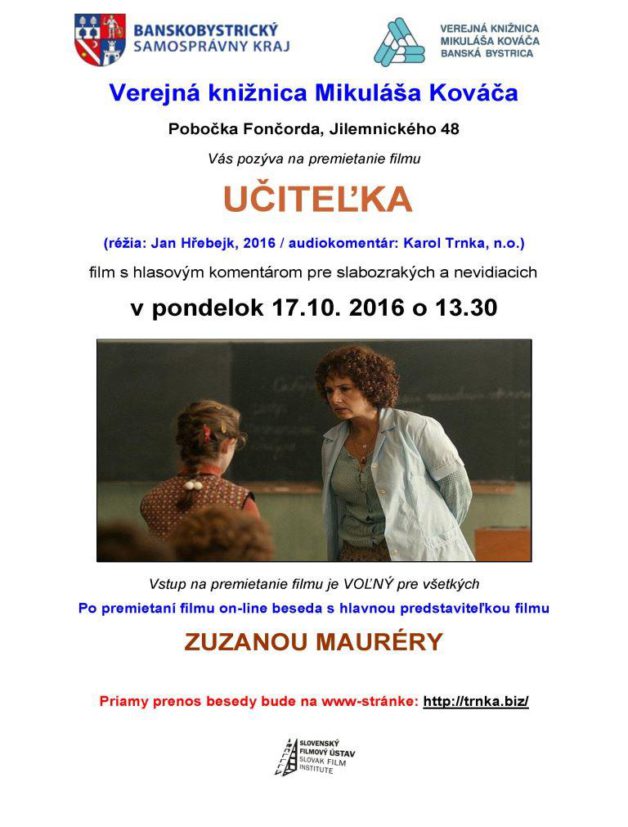 plagat ucitelka