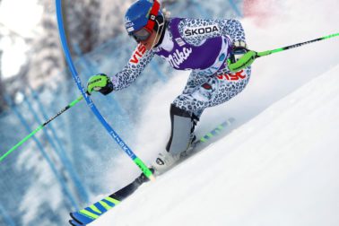 Fínsko SR lyžovanie slalom ženy SP Levi