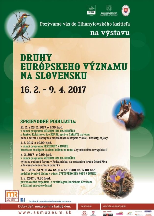 plagát DRUHY EURÓPSKEHO VÝZNAMU NA SLOVENSKU