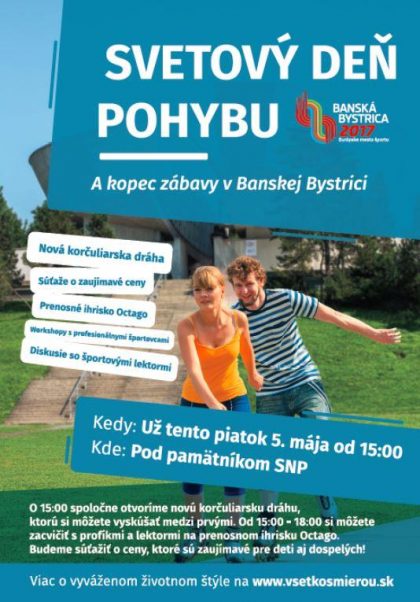 plagat Octago pod Pamatnikom SNP