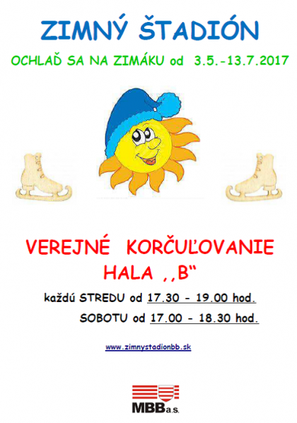 plagat verejne korculovanie