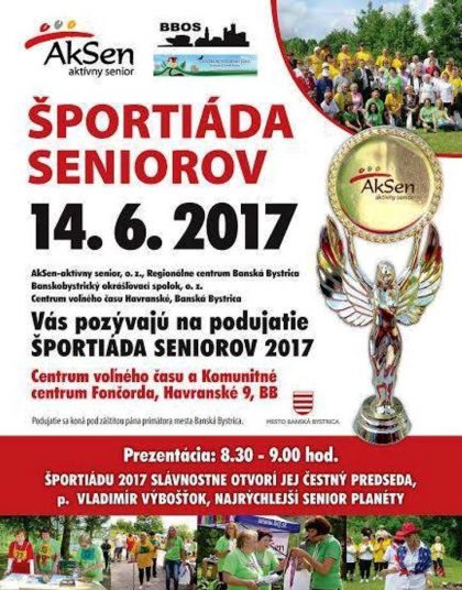 plagat Športiáda 2017