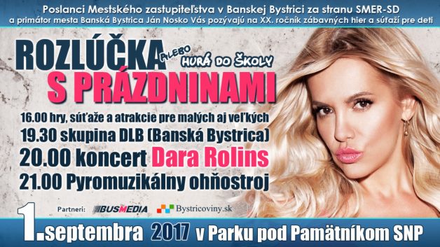 plagat rozlucka s prazdninami