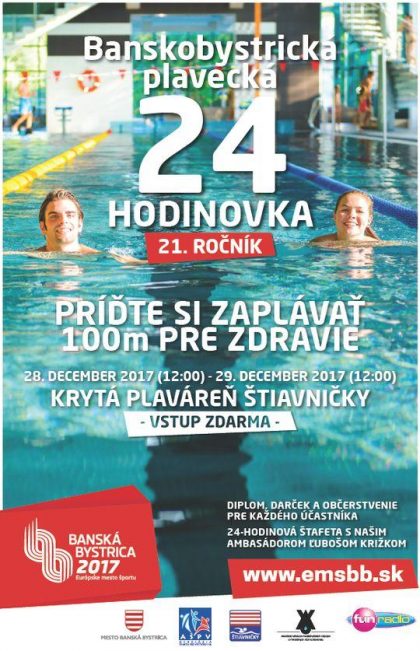 plagat plavecka 24 hodinovka