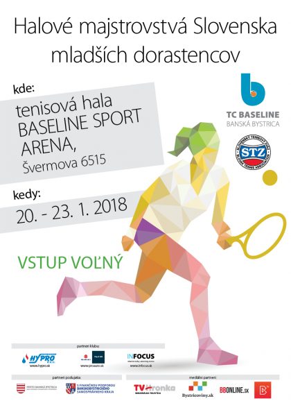 plagát MSR v tenise mladších dorastencov