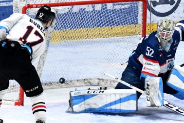 SR Nitra hokej TL semifinále 1. zápas Banská Bystrica NRX