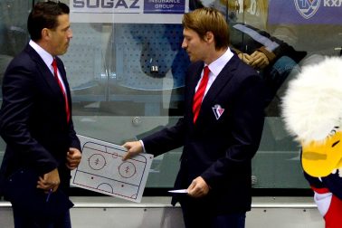 SR hokej KHL Slovan  Medveščak Záhreb BAX