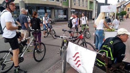 do prace na bicykli ranajky