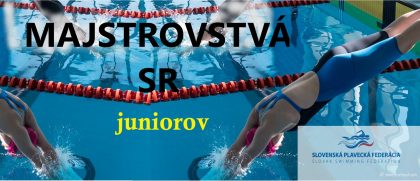 plagat MSR juniorov v plavani