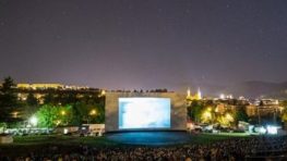 Prehliadka panoramatických filmov na bystrickom amfiteátri