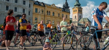 do prace na bicykli