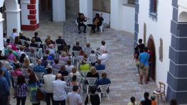 Koncert Andreja Barana a Jozefa Luptáka „Spievajúce múry“ na Hrade Ľupča