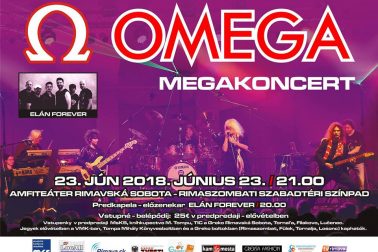 plagat koncert omega