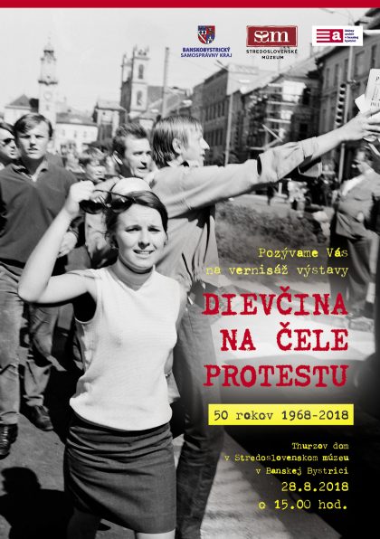 plagat dievcina na cele protestu