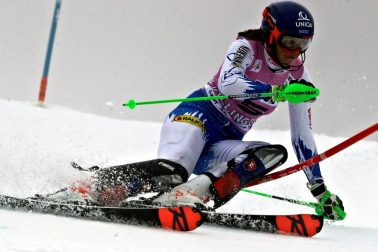 USA Killington Slalom Alpské Lyžovanie Ženy