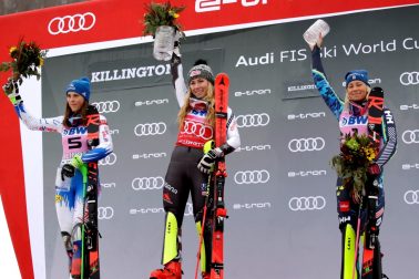 USA Killington Slalom Alpské Lyžovanie Ženy