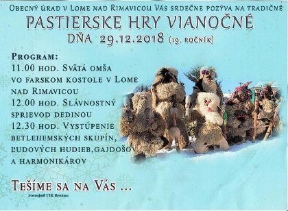 plagat pastierske vianocne