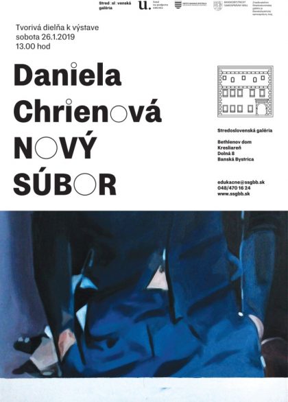 plagát SSG_tvorivá dielňa_k výstave D_Chrienovej