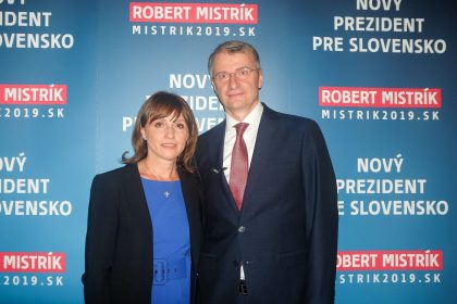 robert mistrik s manzelkou