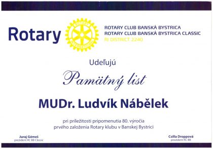 14 Pamätný list