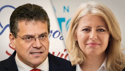 maros sefcovic a zuzana caputova