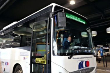 autobus sad zvolen