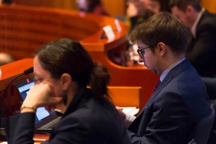 Poslanci BBA Hana Kasová a David Kapusta