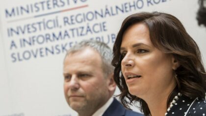 Veronika Remišová a Vladimír Ledecký