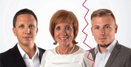 Zľava Martin Turčan, Katarína Čižmárová a Matúš Molitoris