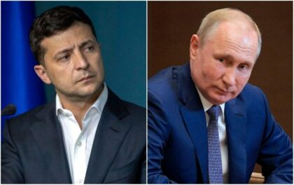 Zelenskyj a Putin