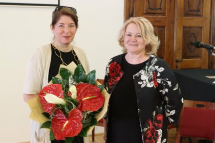 Zľava Margit Bruck-Friedrich a Blanka Snopková
