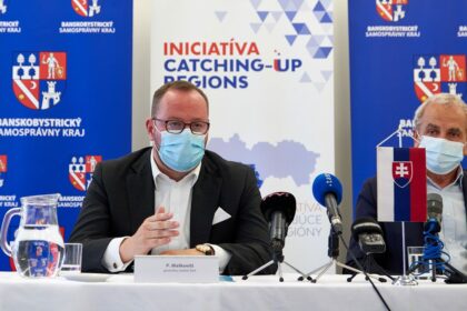 Zľava Peter Blaškovitš a Ján Lunter
